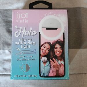 Phone Ring Light USB‎ Rechargeable Clip-On Selfie Light Portable